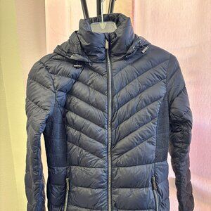 MICHAEL Michael Kors Packable Down Jacket – Women’s Small – Navy